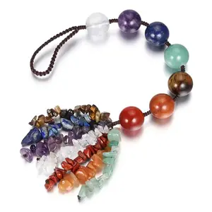 Gemstone Beads Big Pendant Decorations