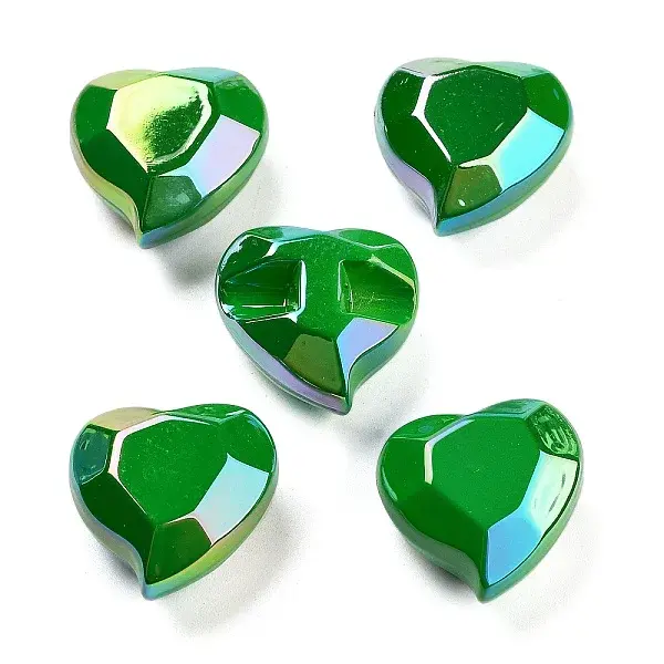 UV Plating Acrylic European Beads
