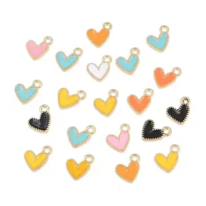 20Pcs Alloy Enamel Charms