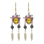 Iron Dangle Stud Earring