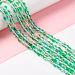 Synthetic Moonstone Beads Strands