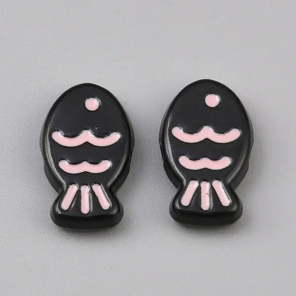 Baking Painted Alloy Beads