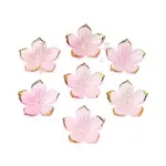 Transparent Acrylic Bead Caps