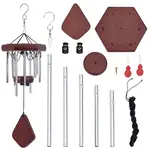 DIY Wood & Aluminium Round Tube Wind Chime Making Kits
