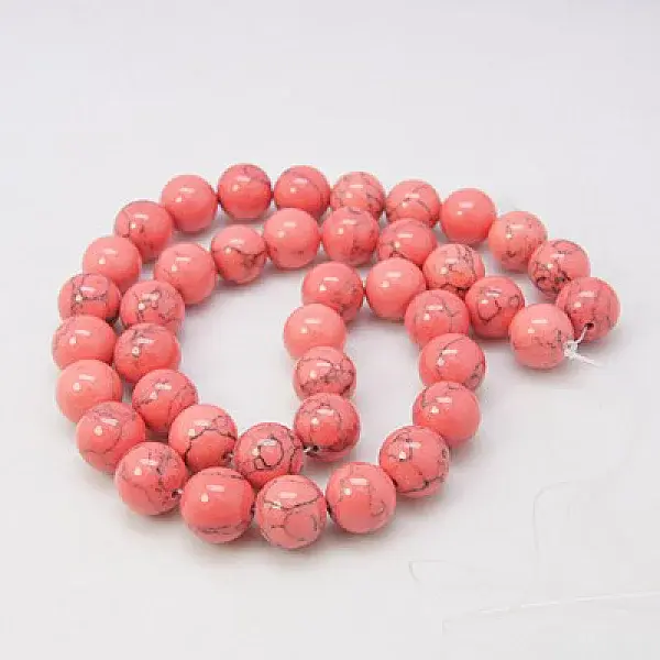 Synthetic Turquoise Beads Strands