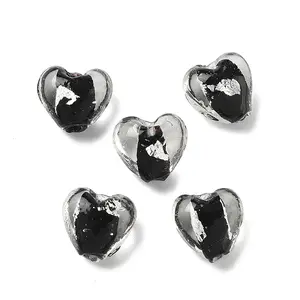 Handmade Foil Glass Beads