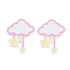 Polyester Computerized Embroidery Cloth Iron on Sew on Patches