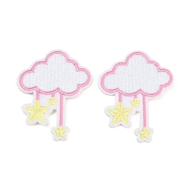 Polyester Computerized Embroidery Cloth Iron on Sew on Patches