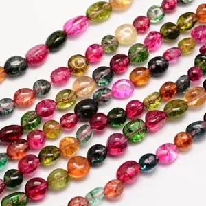 Natural Crackle Quartz Bead Strands