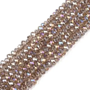 Electroplate Glass Beads Strands