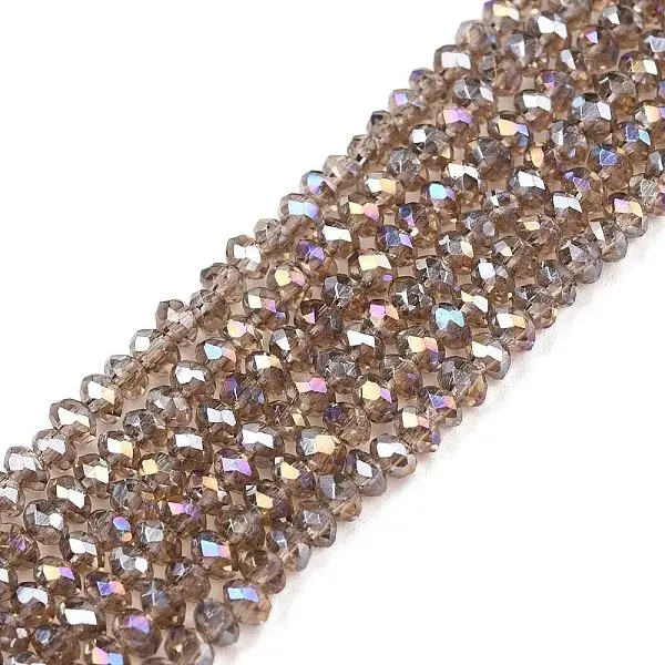 Electroplate Glass Beads Strands