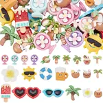 50Pcs Opaque Resin Decoden Cabochons