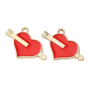 Alloy with Enamel Pendants