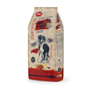 Alice Professional Puppy & Junior suché krmivo pro psy - hovězí s rýží 17 kg