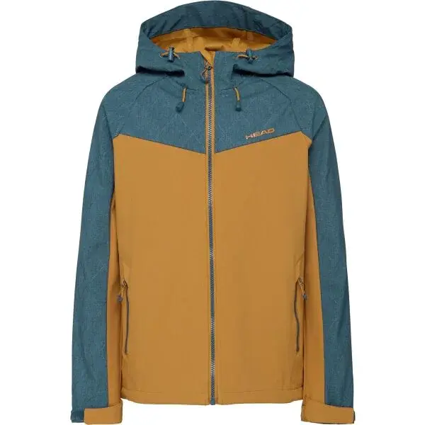 Head ONYX Dětská softshellová bunda, hnědá, velikost 152-158