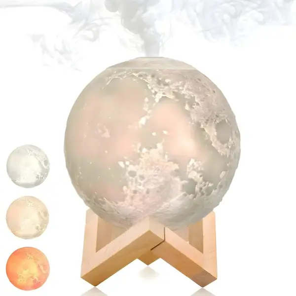 Ultrazvukový zvlhčovač vzduchu Mesiac - Biela