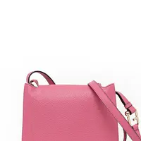 Kožená kabelka Furla růžová barva, WB01275.HSF000.4130S