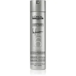 L’Oréal Professionnel Infinium Pure hypoalergenní lak na vlasy silné zpevnění bez parfemace 300 ml