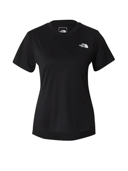 THE NORTH FACE Funkčné tričko 'Flex'  čierna / biela