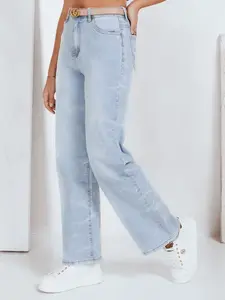 Dámské rovné džíny s vysokým pasem