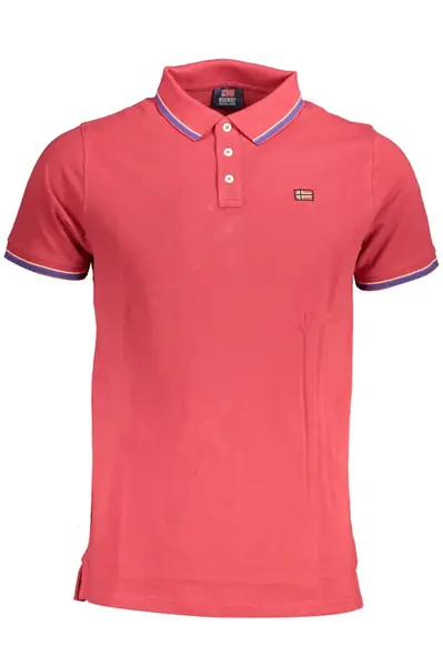Červené pánske polo tričko
