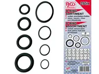 BGS Technic BGS 8105 Těsnicí "O" kroužky pr. 18 ÷ 50 mm, gumové XXL (Sada 285 dílů)