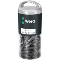 Wera 072446 Houževnaté bity 1/4" TX 10 867/1 Z TORX DIY (Balení 100 ks)