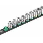 Wera 005480 Magnetická lišta C Imperial 1 se sadou palcových nástrčných hlavic 3/8 ÷ 1" ty