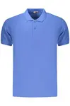 Rifle pánske polo s krátkym rukávom modré
