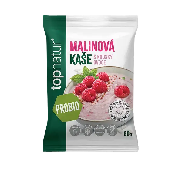 TOPNATUR Probio kaše malina 60g