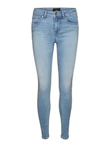 VERO MODA Džínsy 'Lux'  svetlomodrá