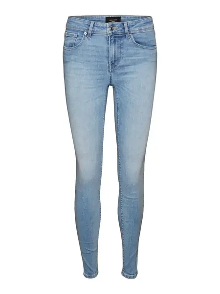 VERO MODA Džínsy 'Lux'  svetlomodrá