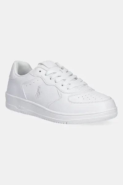 Dětské sneakers boty Polo Ralph Lauren MASTERS COURT bílá barva, RL01247111