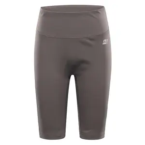 Dámské krátké rychleschnoucí legíny alpine pro garela hnědá l