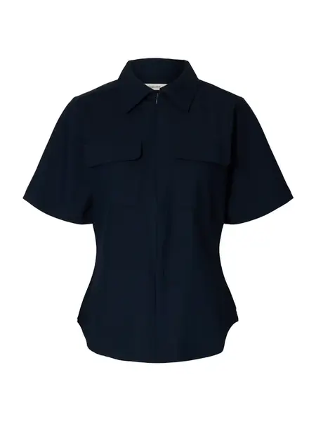 SELECTED Blúzka 'SLFTora'  tmavomodrá