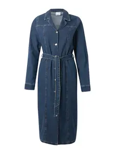 VERO MODA Košeľové šaty 'VMTelly'  modrá denim