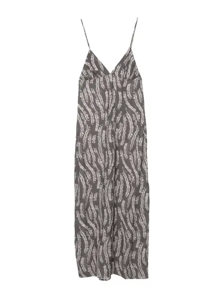 Pull&Bear Letné šaty  dymovo modrá / šedobiela