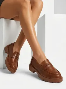 Dámské mokasíny na vyšší podrážce Olifes