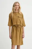 Šaty G-Star žlutá barva, mini, D26023-D522