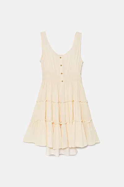 Dívčí šaty Guess béžová barva, mini, J5GK11 WH6W0