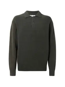 Samsøe Samsøe Sveter 'Nino'  tmavozelená