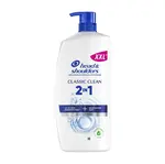 HEAD&SHOULDERS Šampon 2v1 Classic Clean 625 ml