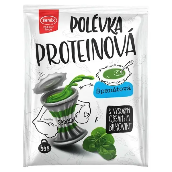 SEMIX Proteínová polievka so špenátom 55 g