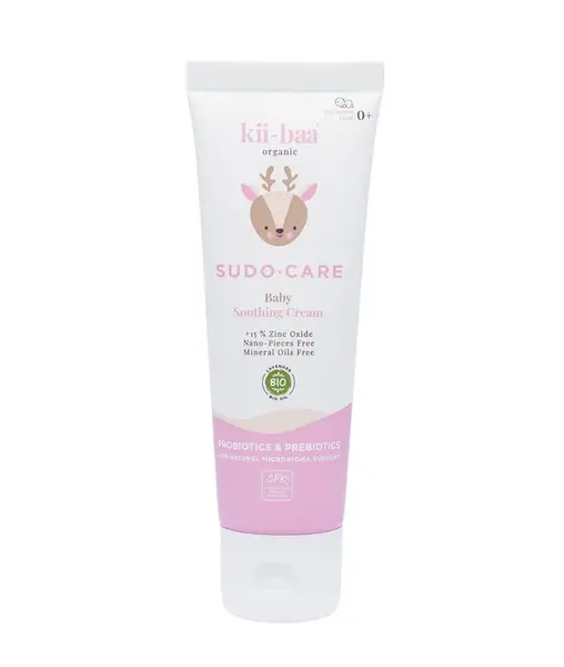 kii-baa organic Baby SUDO-CARE zinková mast s pro/prebiotiky 50 g