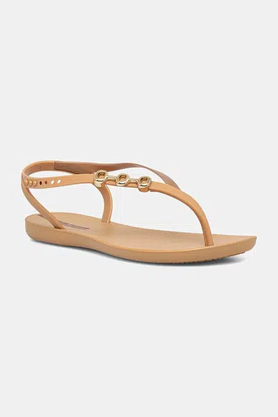 Sandály Ipanema SANDAL RIO F dámské, hnědá barva, 83654-BC723