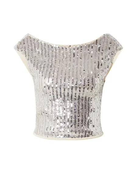 studioselect Top 'Sissy'  strieborná