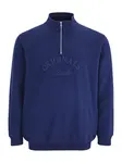 Jack & Jones Plus Mikina 'JORBLEECKER'  tmavomodrá