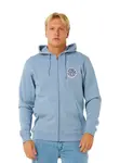 Rip curl pánská mikina Wettie Passage Icon Zip Thru Faded Denim | Modrá | Velikost XL