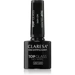 Claresa UV/LED Top Glass No Wipe vrchný gélový lak pre ochranu a lesk bez výpotku 5 g