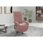 Sit & More RELAXAČNÍ KŘESLO, textil, starorůžová